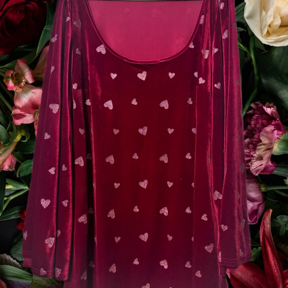 Smak Parlour Velvet Heart Dress - NWT - 2X